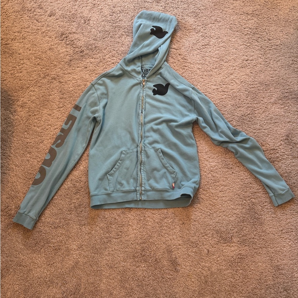 Free City blue zip up